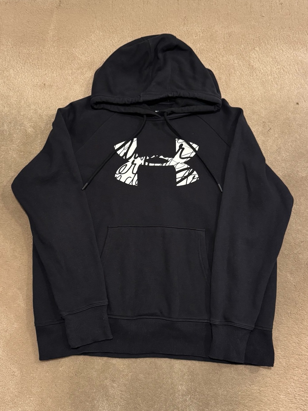 Men’s Under Armour Rival Fleece Graphic Logo Hoodie